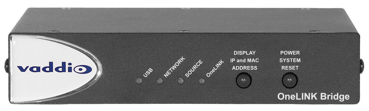 Vaddio RoboSHOT 20 UHD HDBT OneLINK Bridge Blan