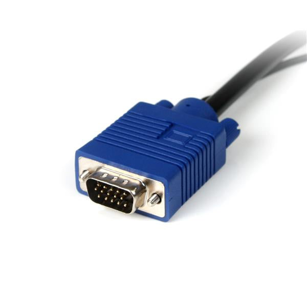 2 Port VGA Splitter w/Audio USB Powered
