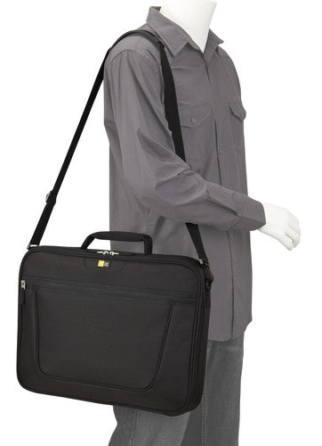 Basic 17.3" briefcase slim black