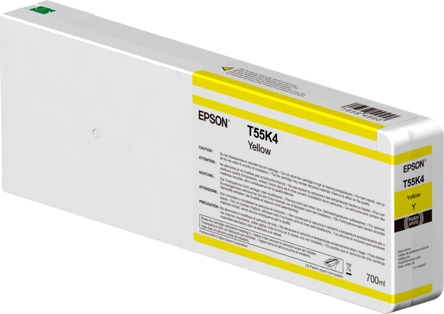 EPSON 5LB Singlepack Yellow T55K400 UltraChrome HDX/HD