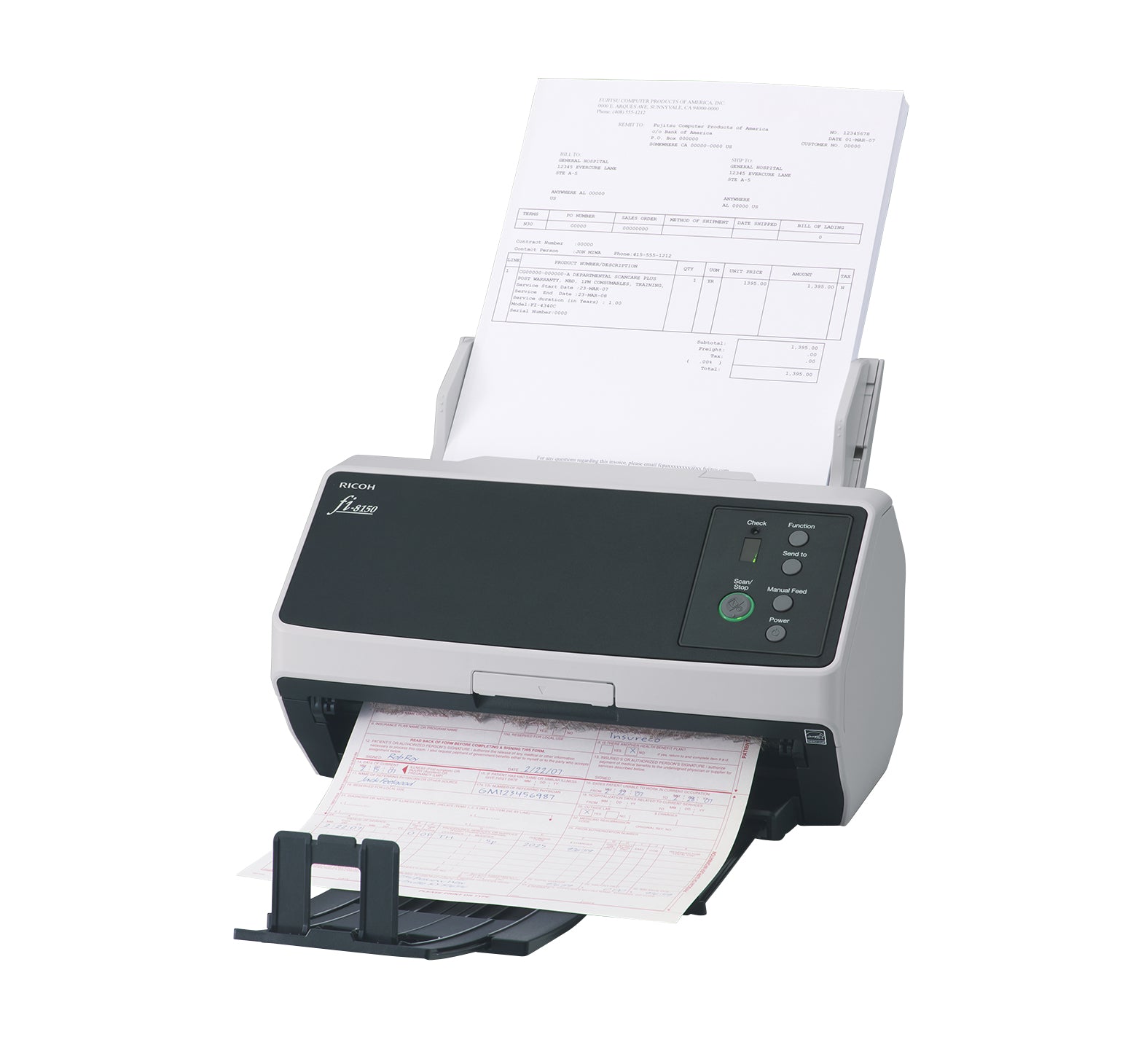 RICOH fi-8150 Scanner A4 50ppm