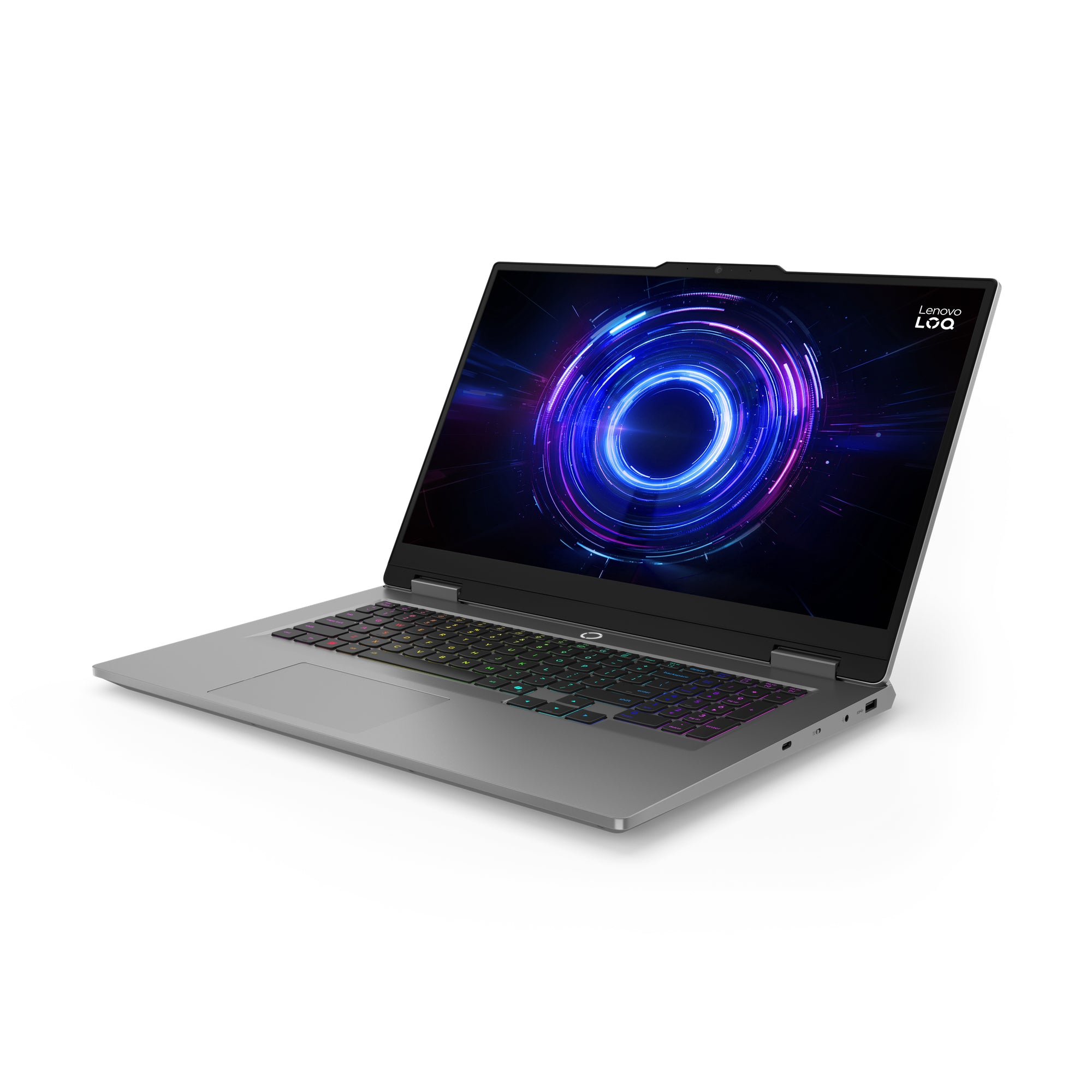 Lenovo LOQ 17IRX10 Intel® Core™ i5 i5-13450HX Ordinateur portable 43,9 cm (17.3") Full HD 16 Go DDR5-SDRAM 512 Go SSD NVIDIA GeForce RTX 5050 Wi-Fi 6 (802.11ax) Windows 11 Home Français Gris
