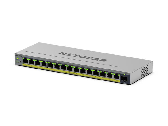 NETGEAR 16PT GB PLUS SWICH W/ POE+ GS116EP