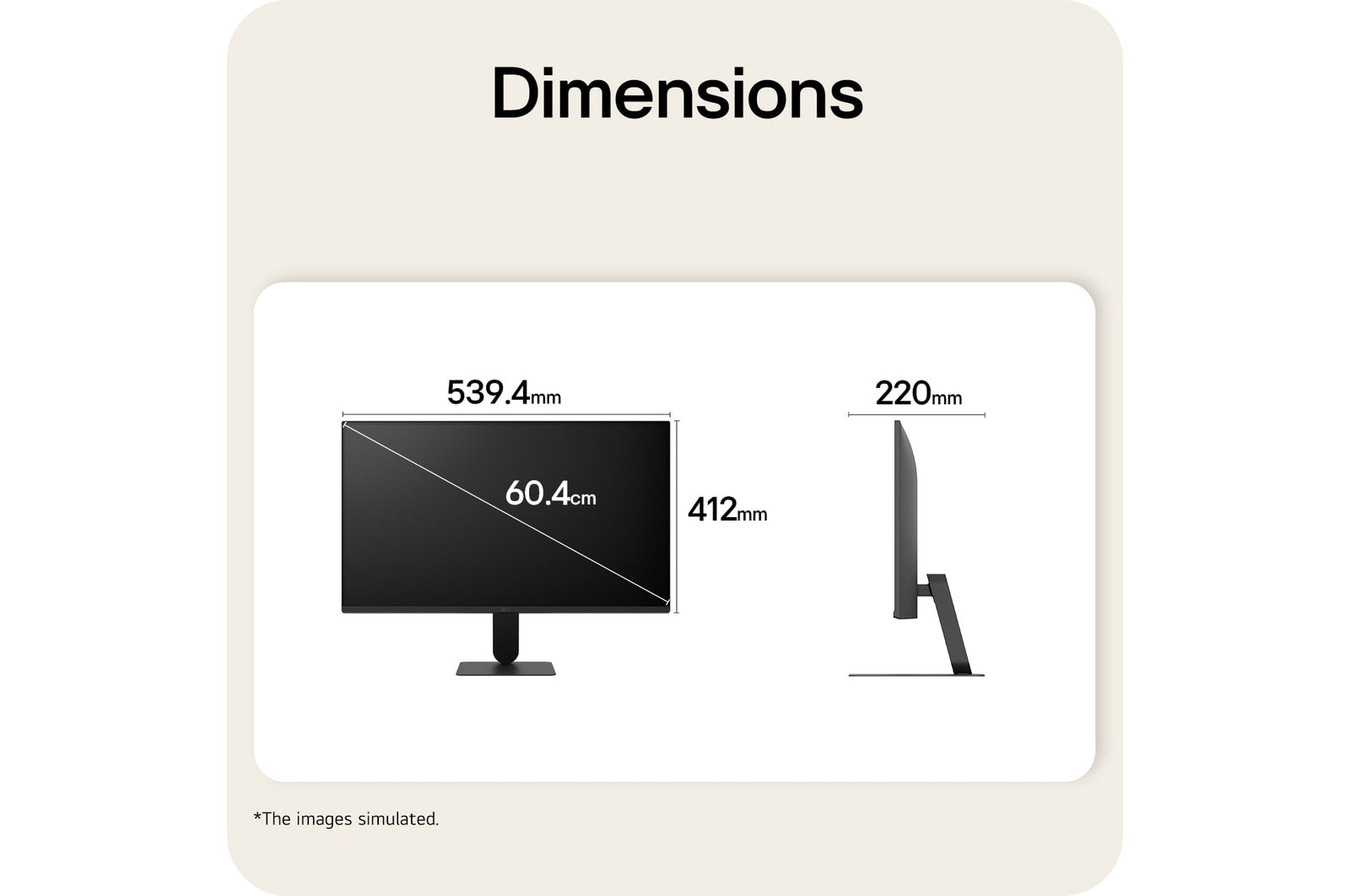 LG 24" Full HD 120Hz IPS monitor