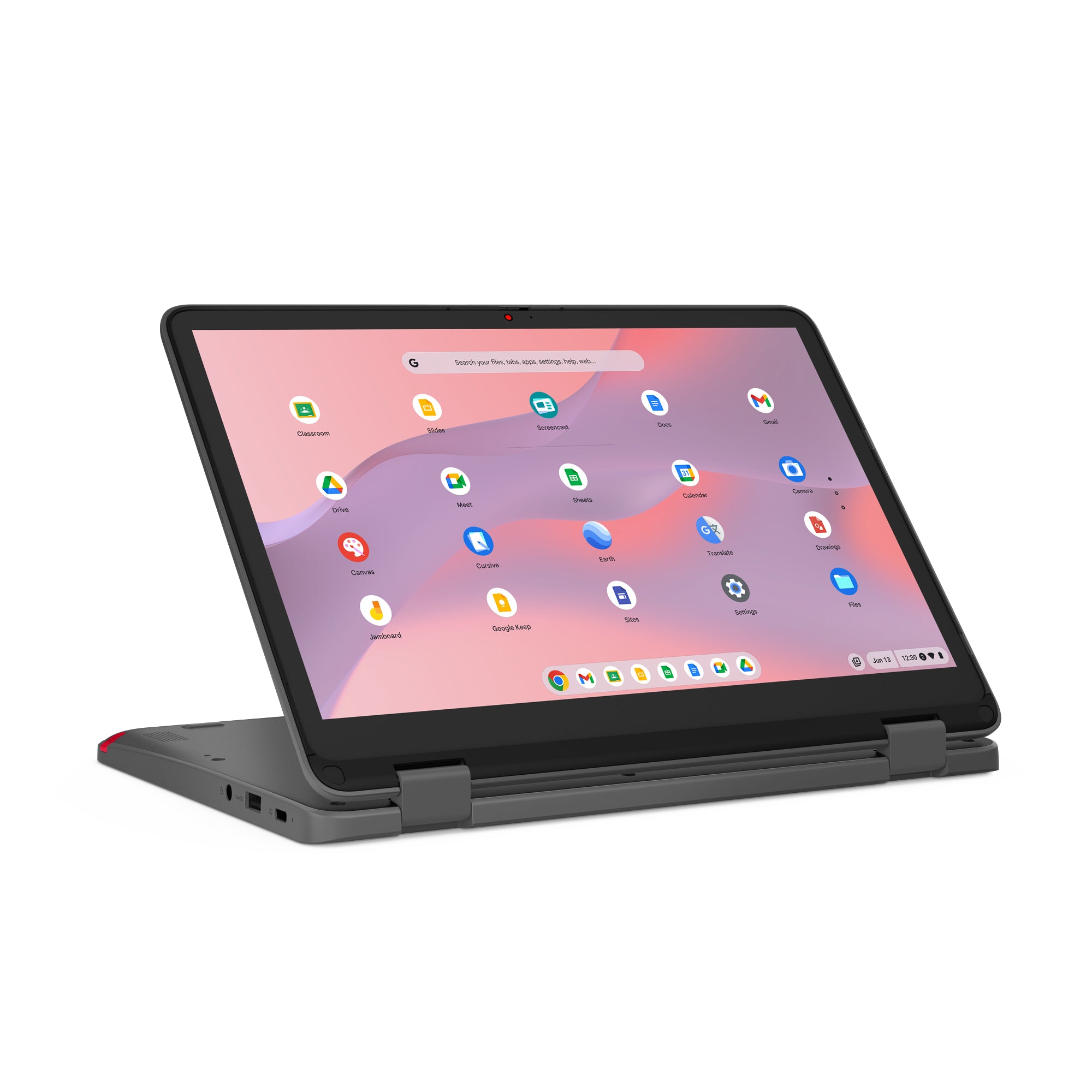 LENOVO 500e G4 Intel N100 12.2p WUXGA Touch 8Go 64Go eMMC Intel UHD Graphics Chrome 1YR Carryin