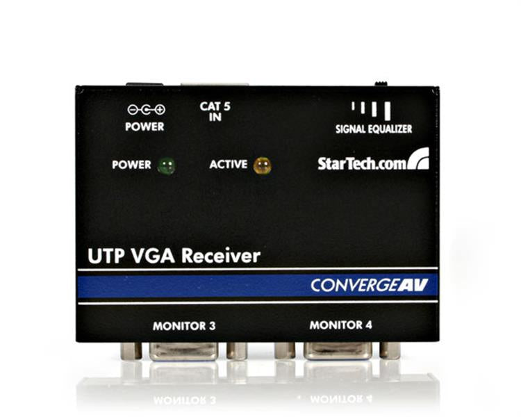 VGA over Cat 5 Video Extender Receiver