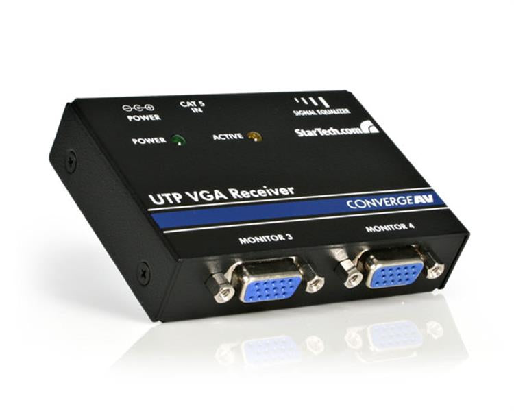 VGA over Cat 5 Video Extender Receiver