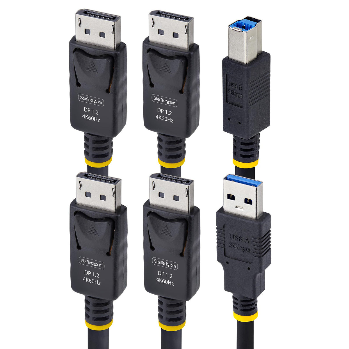Dual-DP/USB KVM Cable