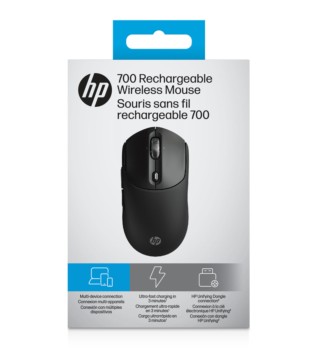 HP 700 Rechargeable Wireless Mouse EMEA-