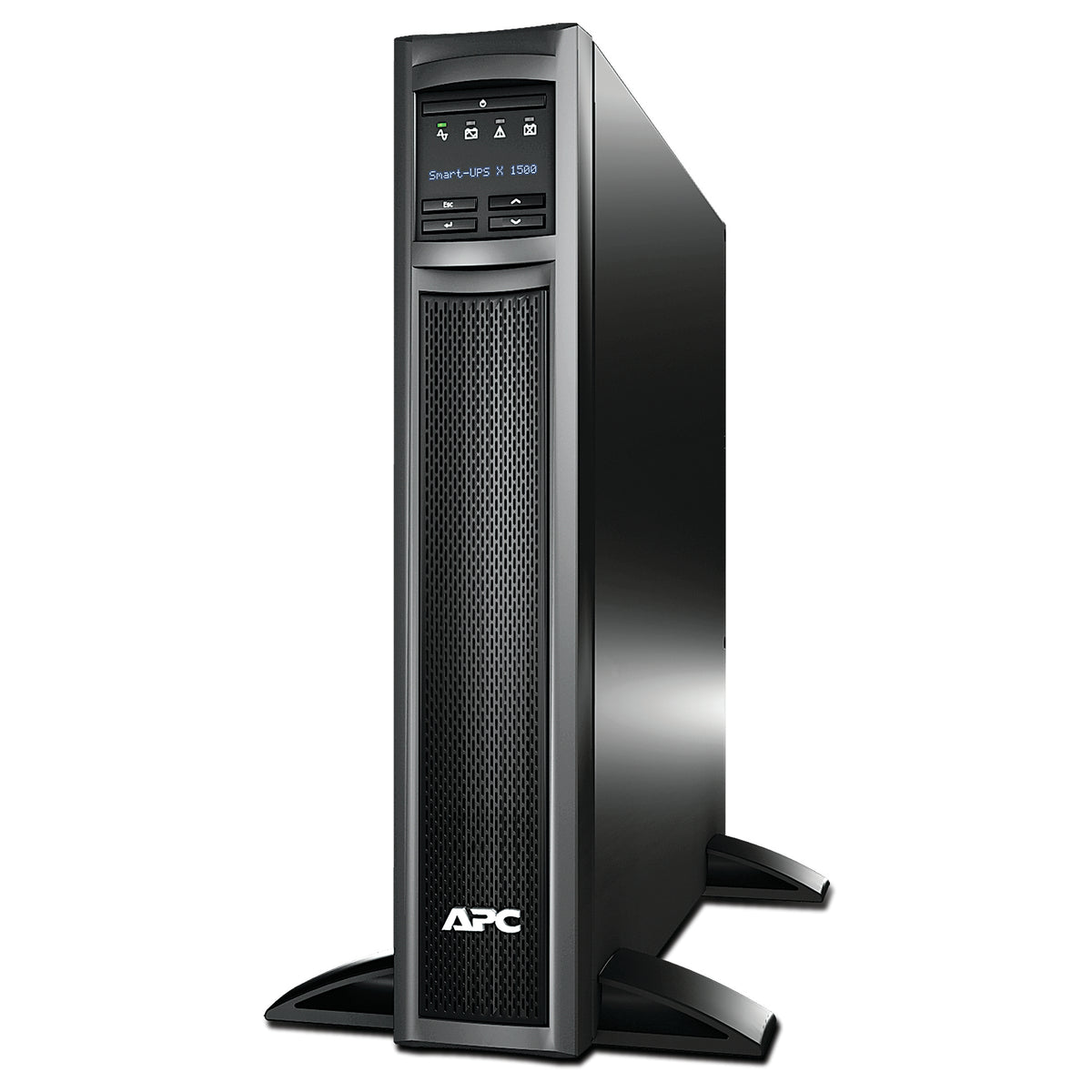 APC Smart-UPS X 1500 Rack/Tower LCD UPS rack-mountable AC 230V 1200Watt 1500VA RS-232 USB output connectors 8 2U Black