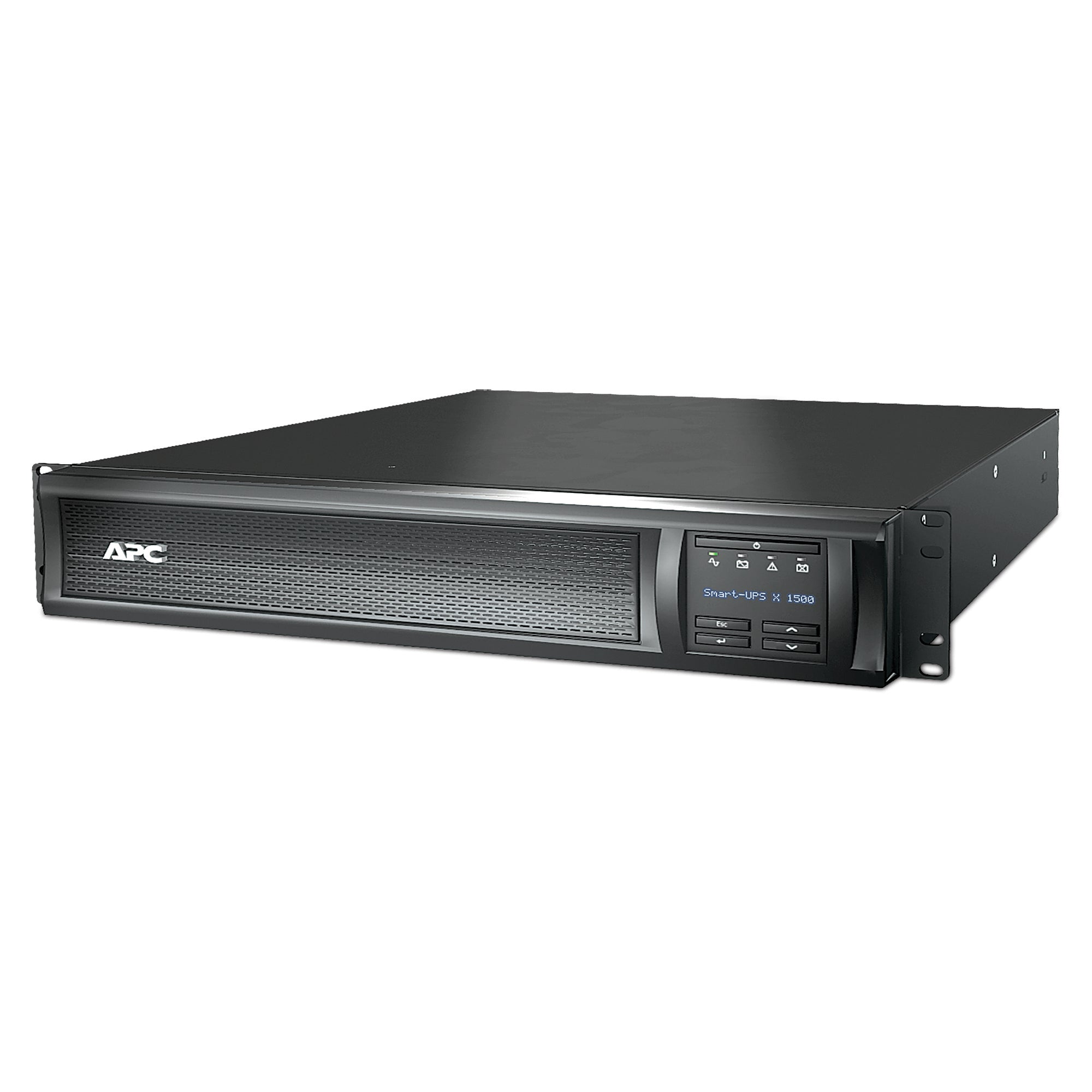 APC Smart-UPS X 1500 Rack/Tower LCD UPS rack-mountable AC 230V 1200Watt 1500VA RS-232 USB output connectors 8 2U Black