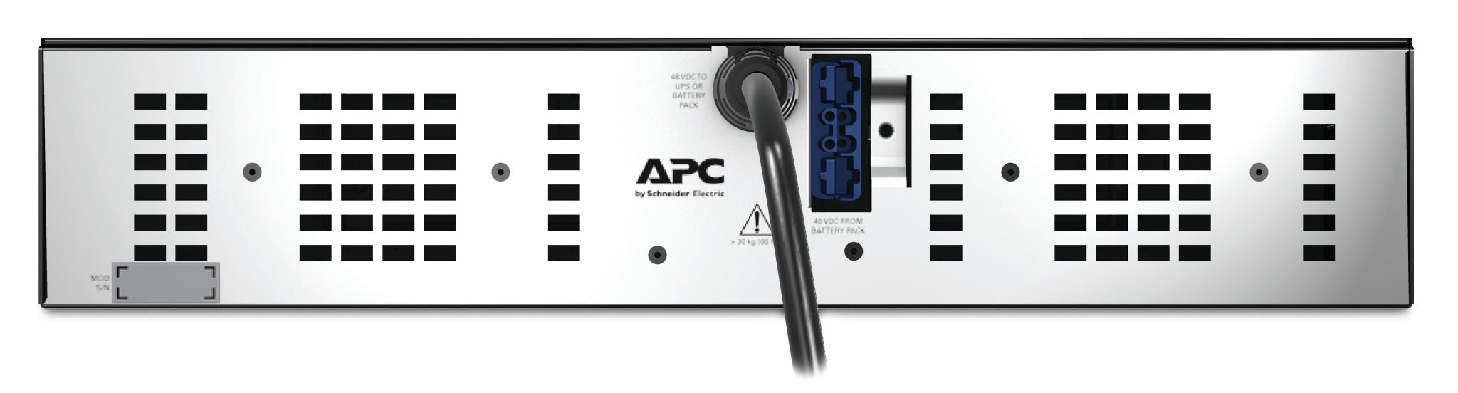 APC Smart-UPS X 48V External Battery Pack Rack/Tower Battery enclosure rack-mountable 2 x battery lead acid 864mAh 2U Black