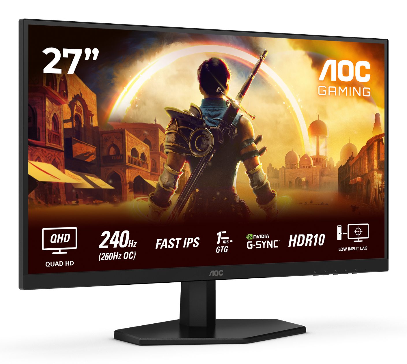 AOC Q27G42ZE 27p FAST IPS QHD 1ms 240Hz 300cd/m2 HDMI2.0 DP