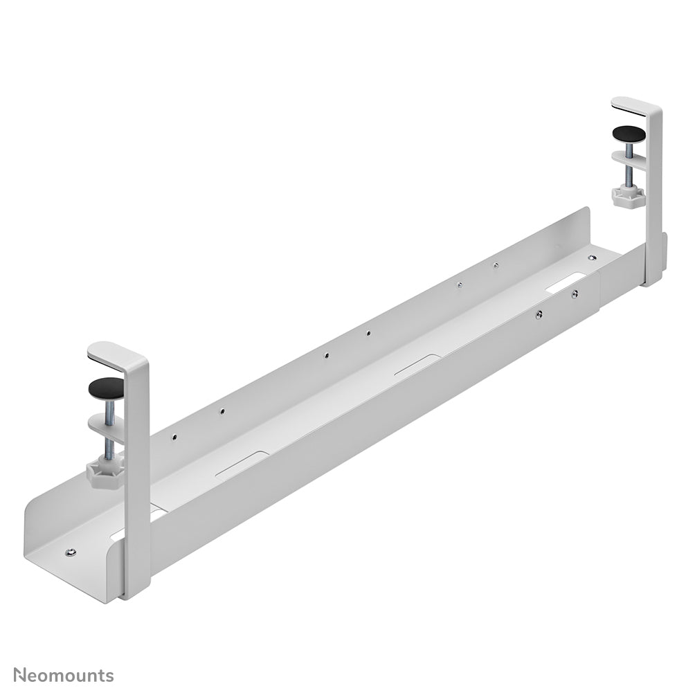 NEOMOUNTS Cable Management Tray max 5kg. clamp-on design universal white