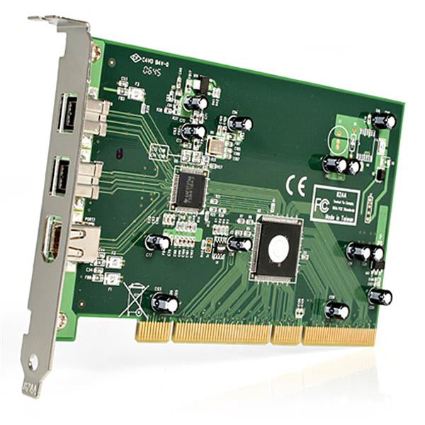 3 Port PCI 1394b FireWire Adapter Card