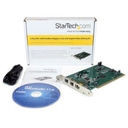 3 Port PCI 1394b FireWire Adapter Card