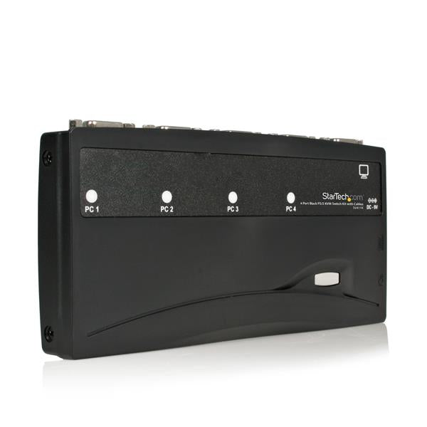 4 Port PS/2 KVM Switch Kit with Cables
