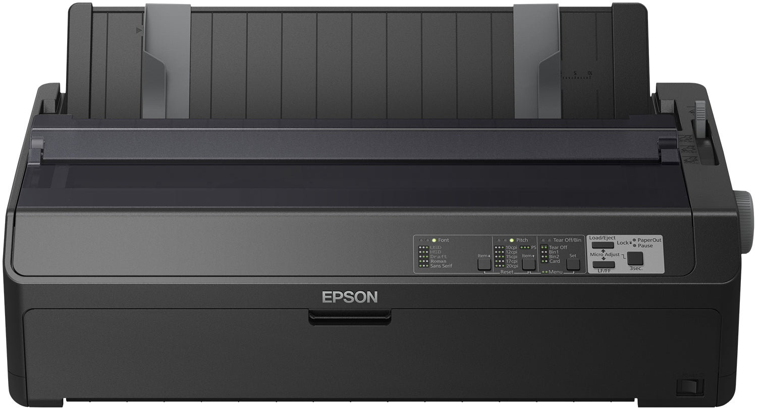 EPSON FX 2190II Printer Mono dot-matrix Roll 21.6 cm 406.4mm width 420x364mm 240x144dpi 9pin 738char/sec parallel USB