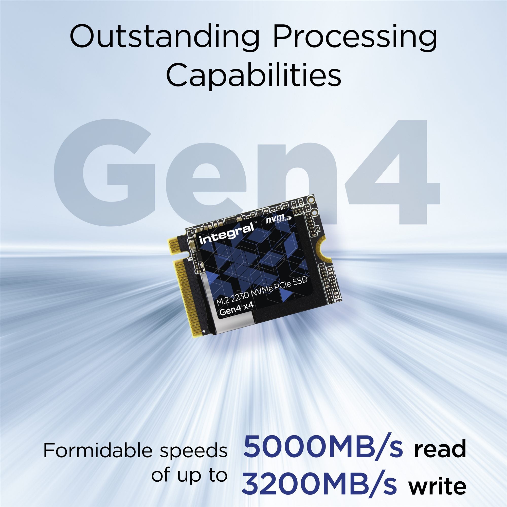 1TB-1024GB SSD M.2 2230 NVME 1.4 PCIe Ge