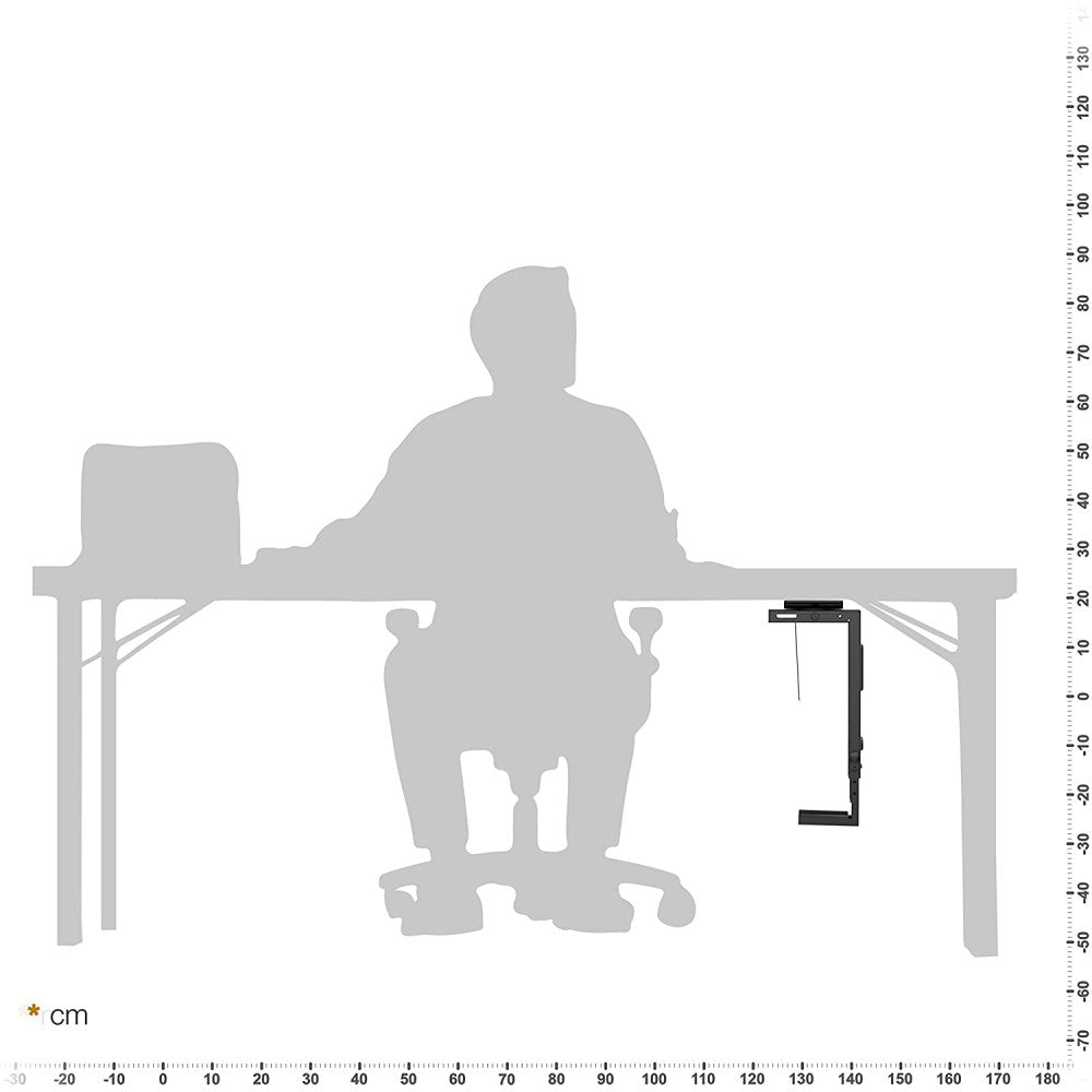Techly ICA-CS 66 Support d'ordinateur haut rotatif