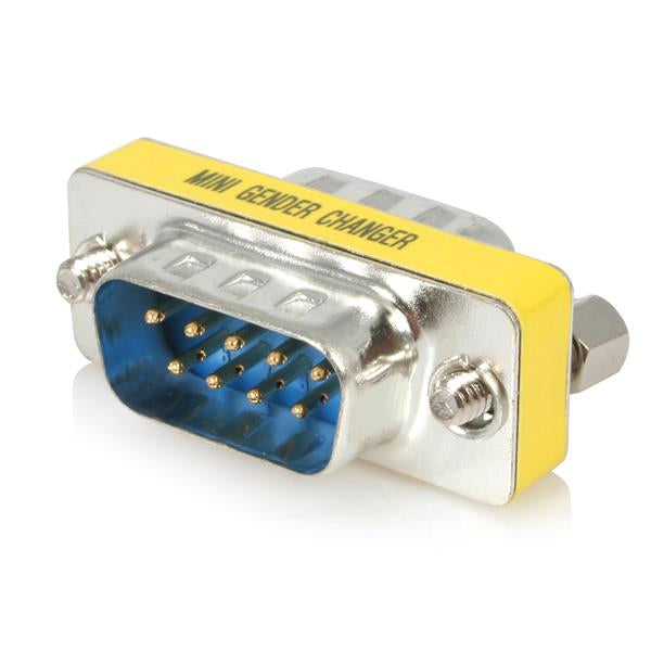 Slimline Serial DB9 Gender Changer - M/M