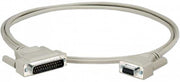 CABLE RS232 DB25/DB9 pour TM/DM