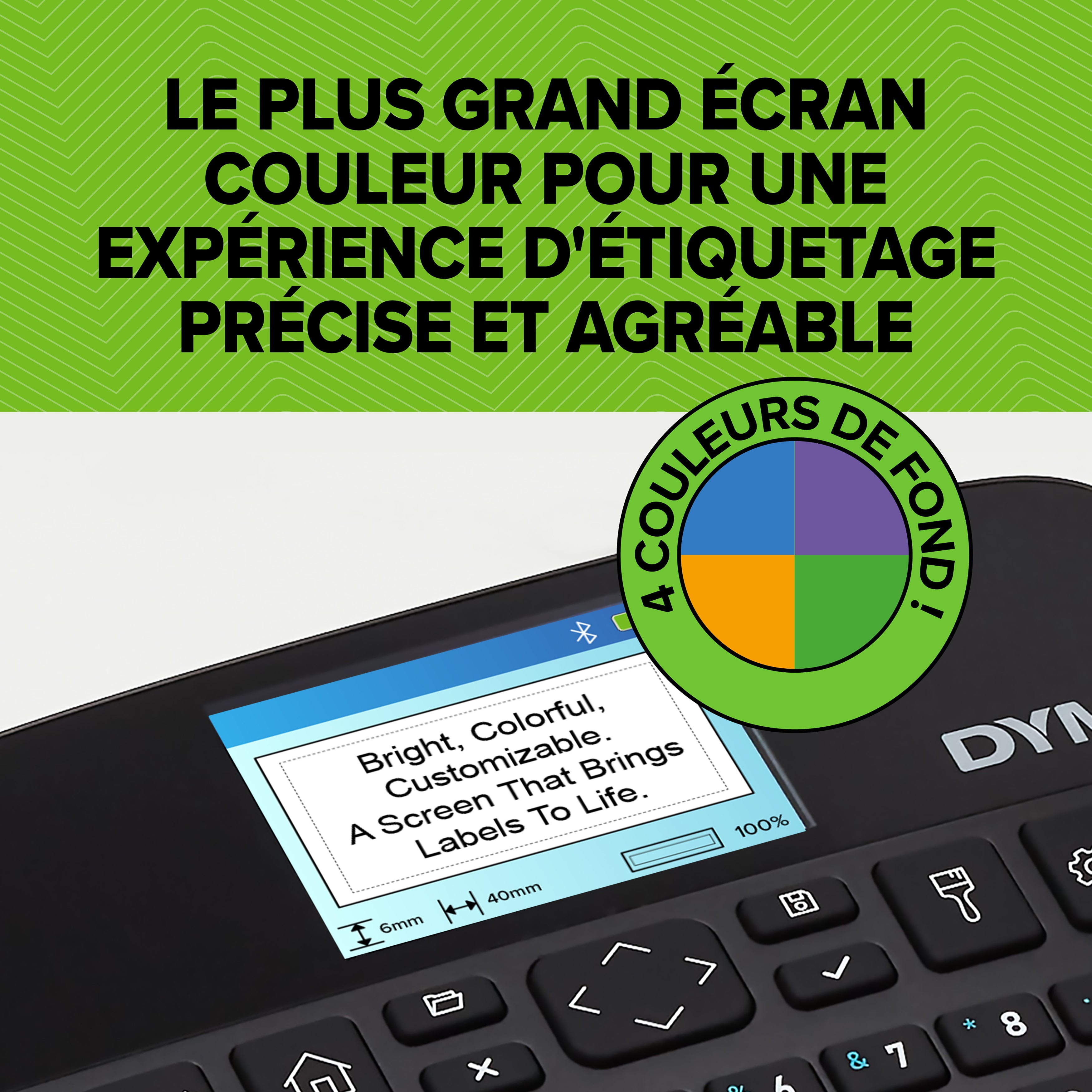 DYMO Etiqueteuse LabelManager 640 CB AZERTY