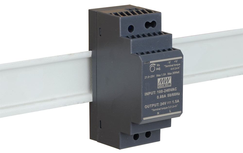 D-LINK 24W Ultra slim design with 17.5mm 1SU width