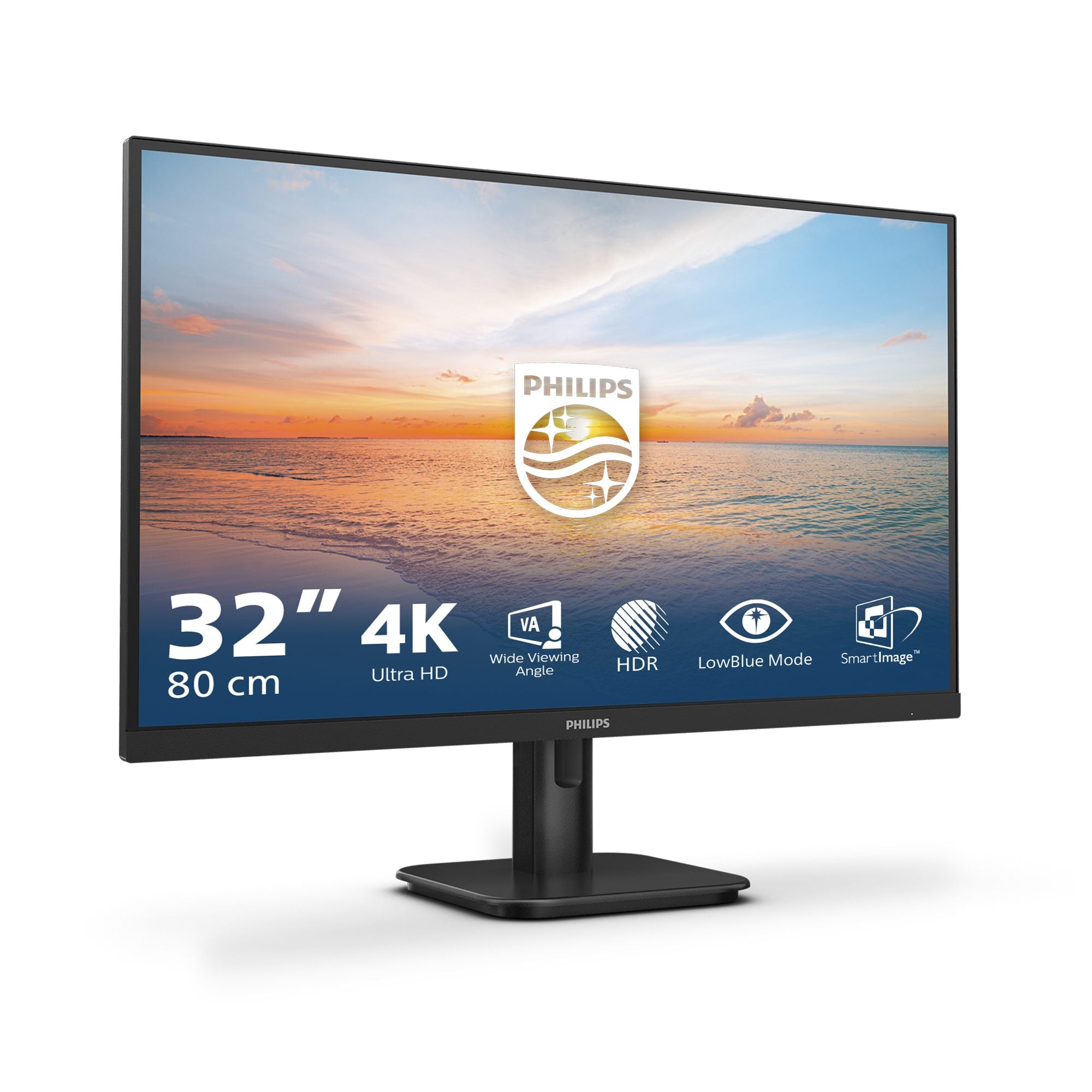 PHILIPS 32E1N1800LA 31.5p Adaptive Sync 3840x2160 HDMI DP Black