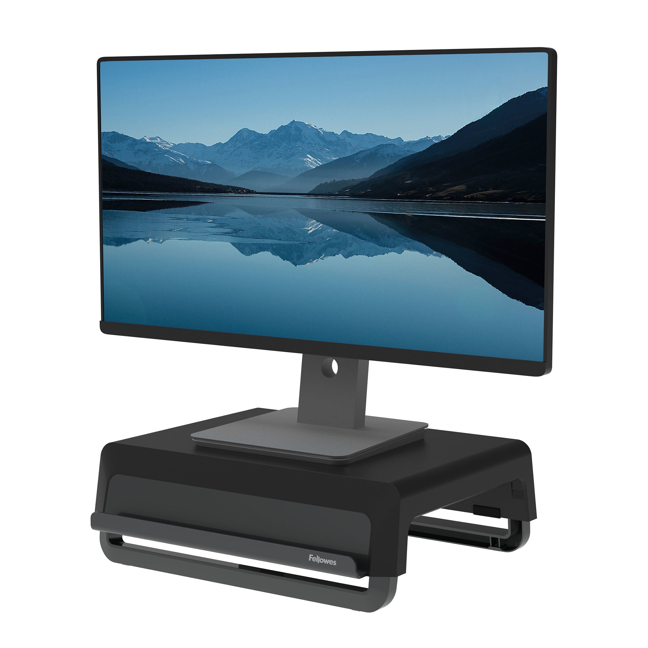 FELLOWES Monitor Support Breyta Black