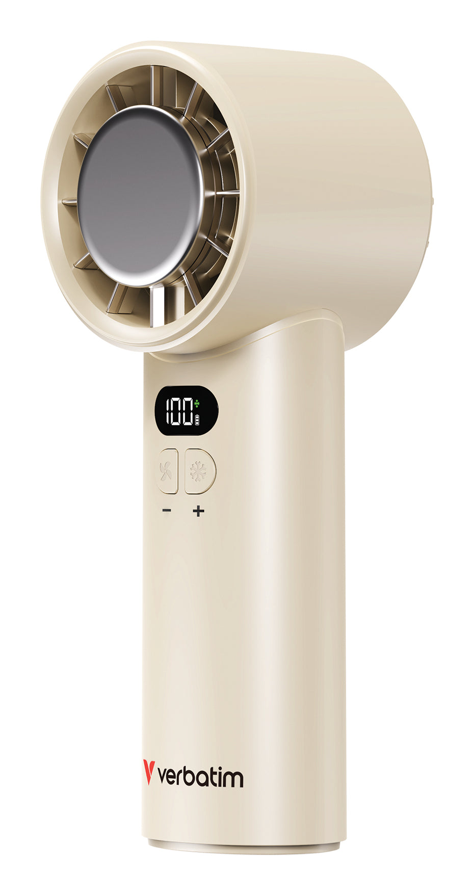 CooleneGo IceTouch Handheld Fan White/Si