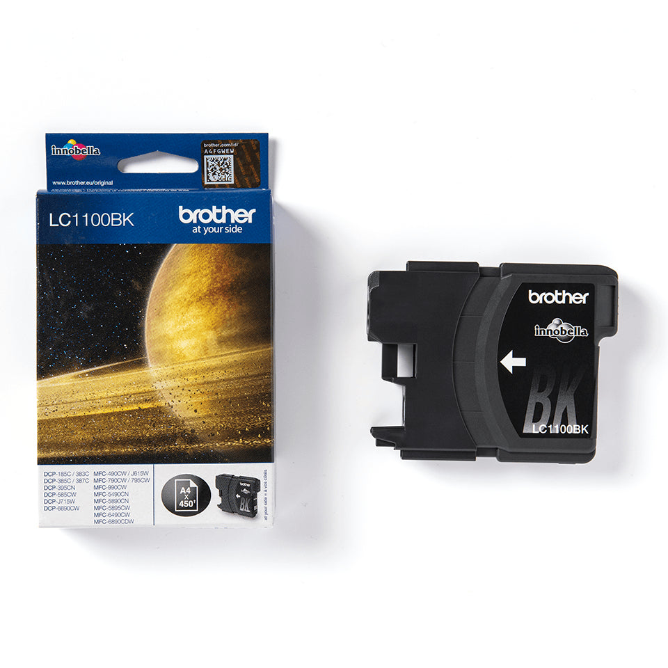 LC1100BKBPRF Black Ink Cartridge e Blist