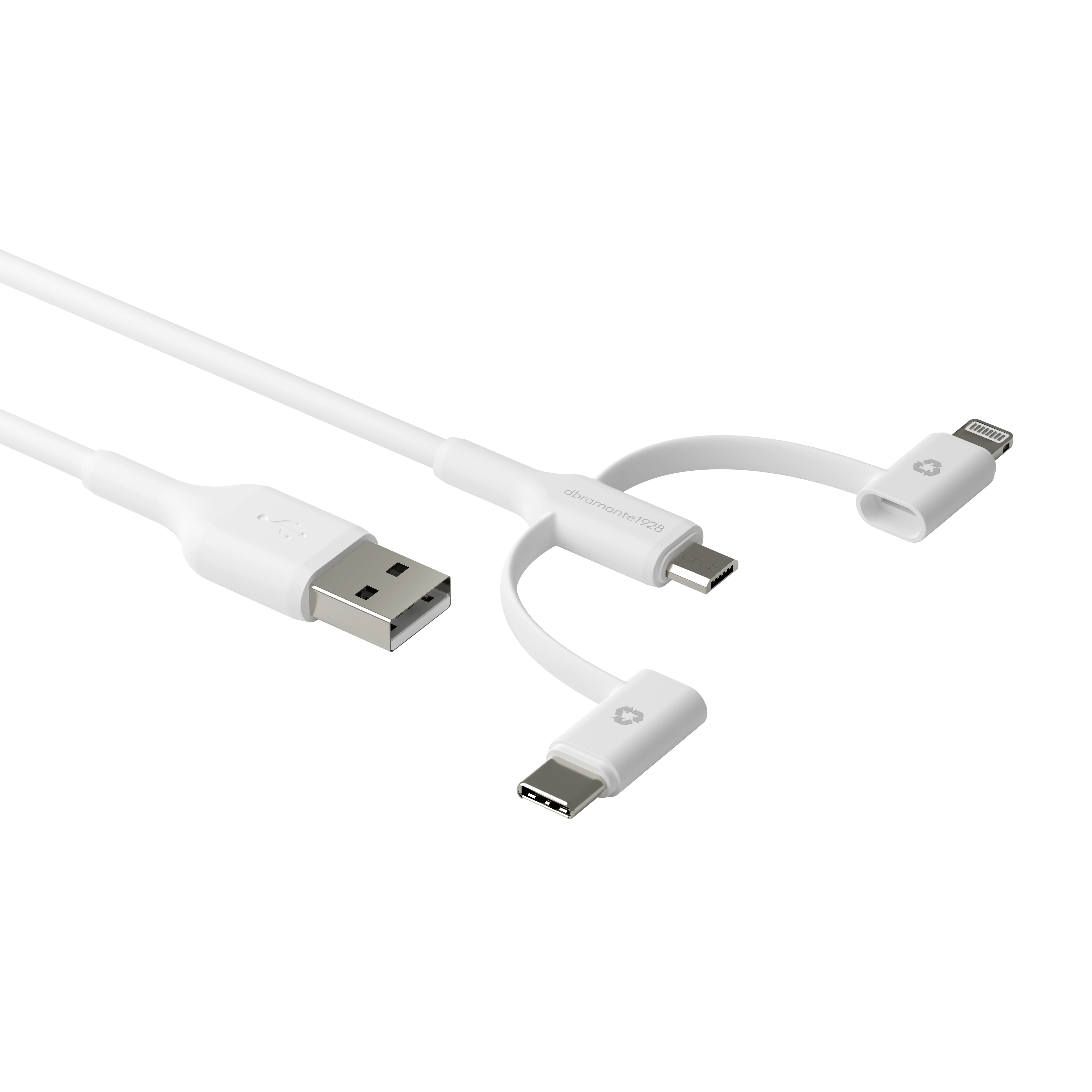 recharge3in1Cable-USBAtoUSBA C&LightnW