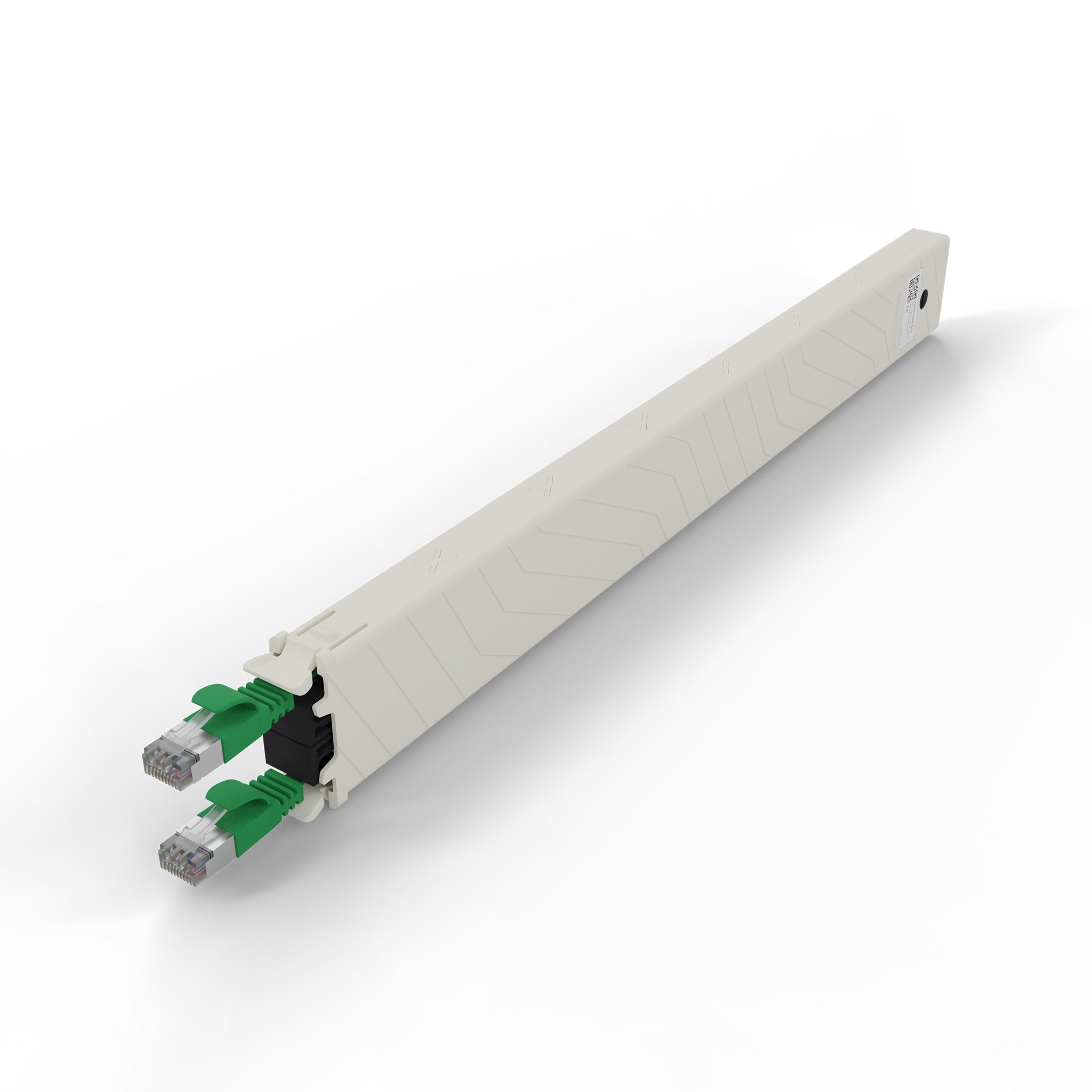 PATCHBOX ONE CASSETTE CAT6A STP VERT 0,8 m 8U