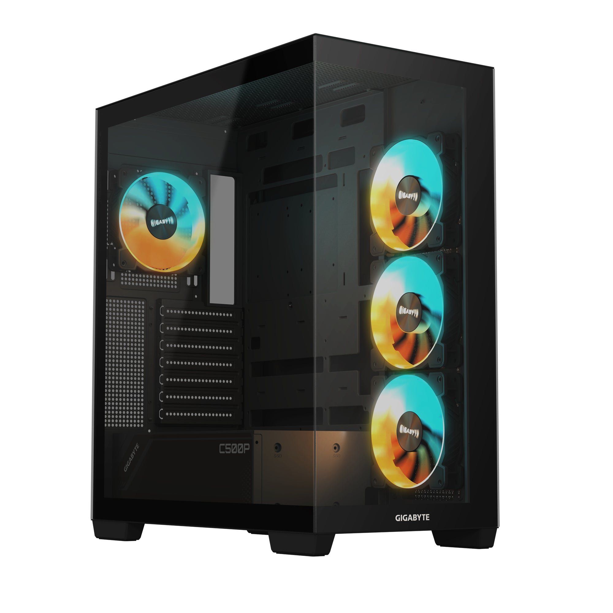 GIGABYTE C500 PANORAMIC STEALTH Midi Tower Noir