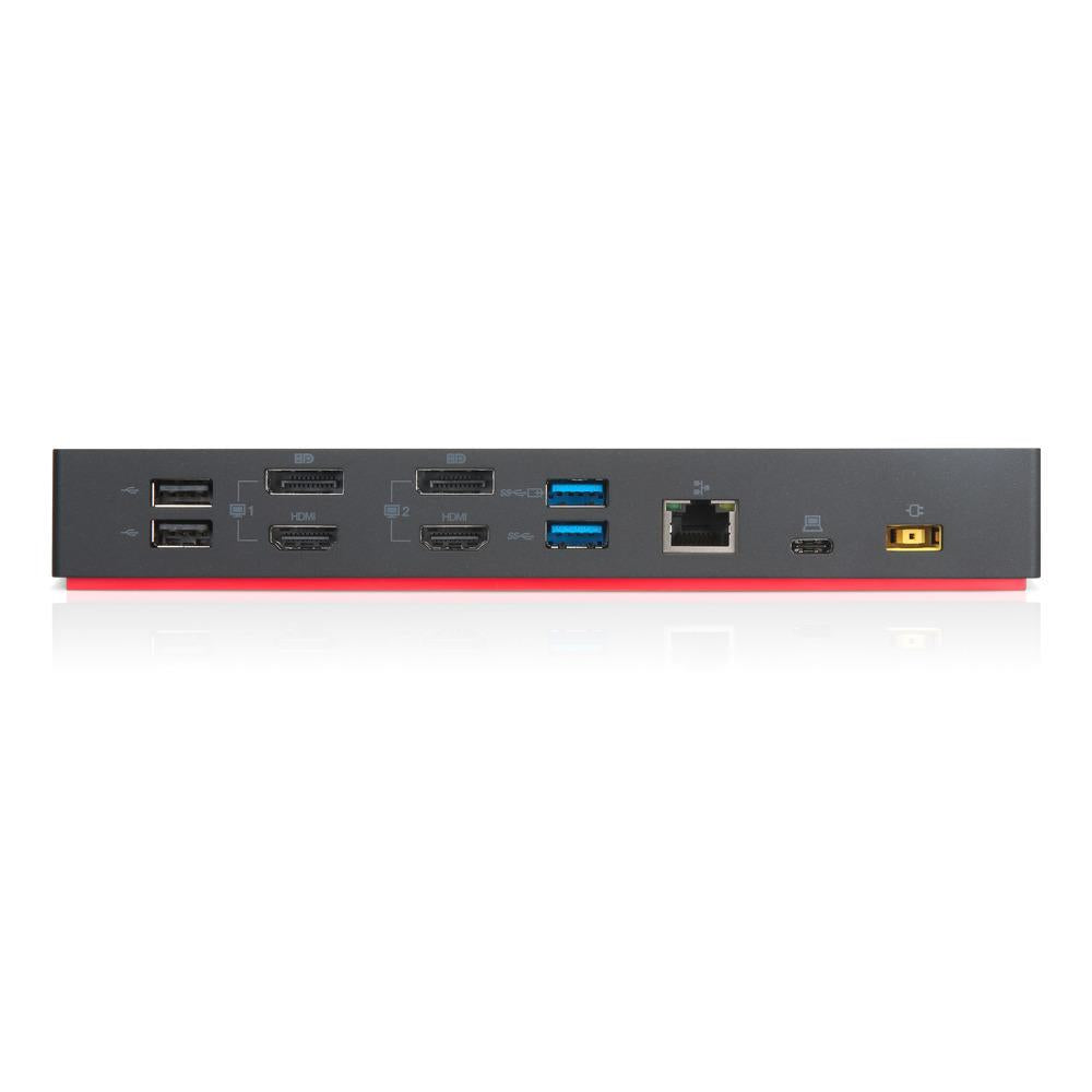 Lenovo 40AF0135SA ThinkPad Station d'accueil hybride USB-C avec Ethernet et alimentation