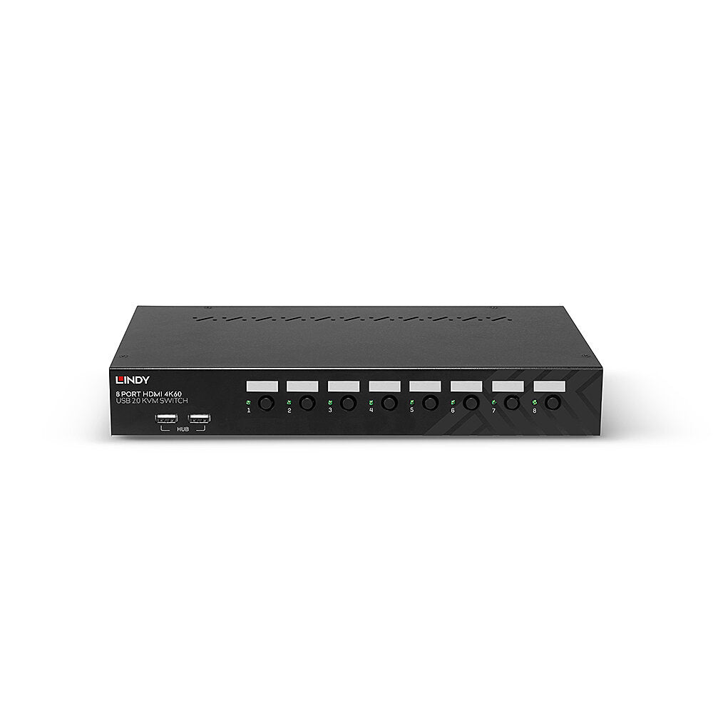 LINDY 8 Port HDMI 4K60 USB 2.0 & Audio KVM Switch