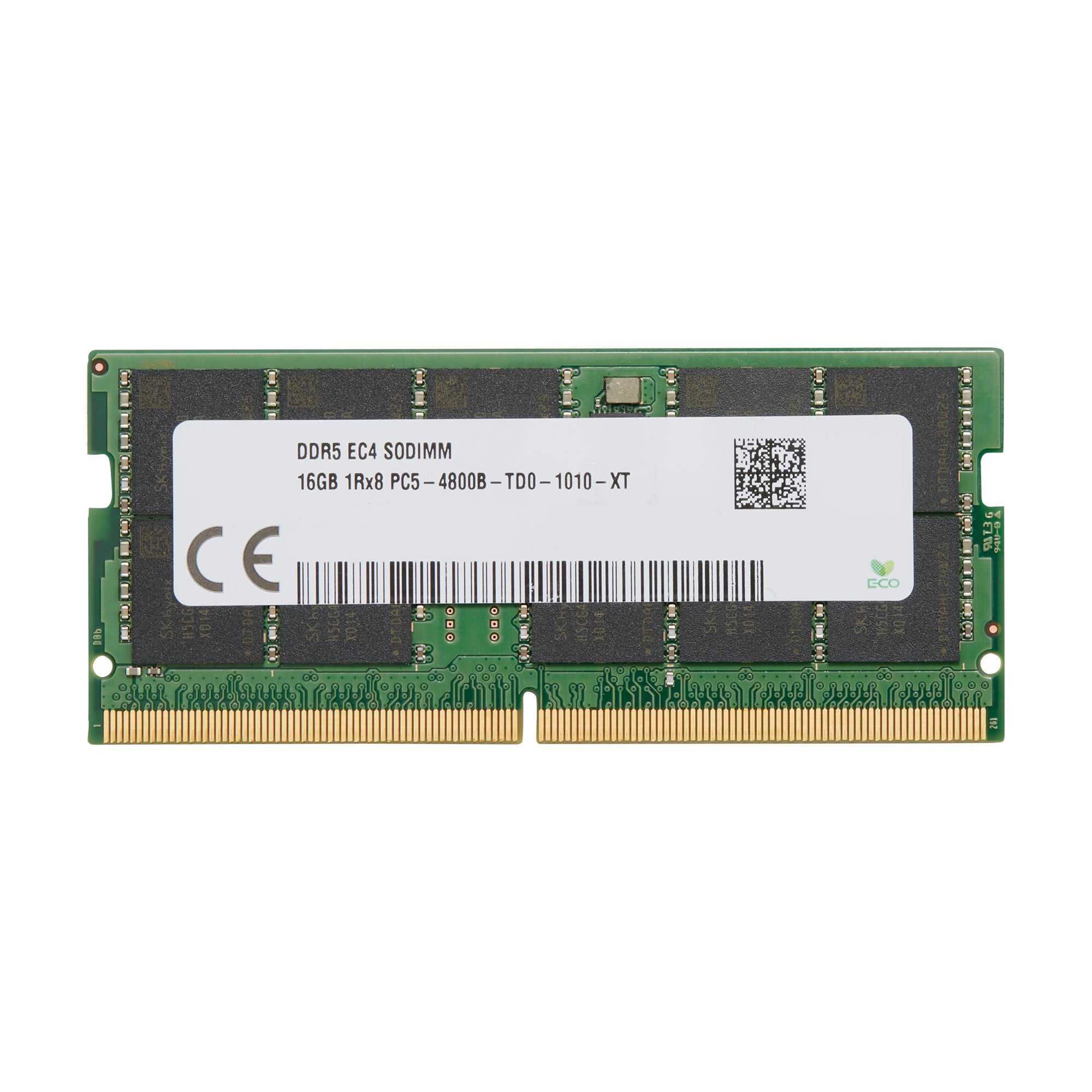 16GB 1x16GB DDR5 4800 SODIMM ECC Mem