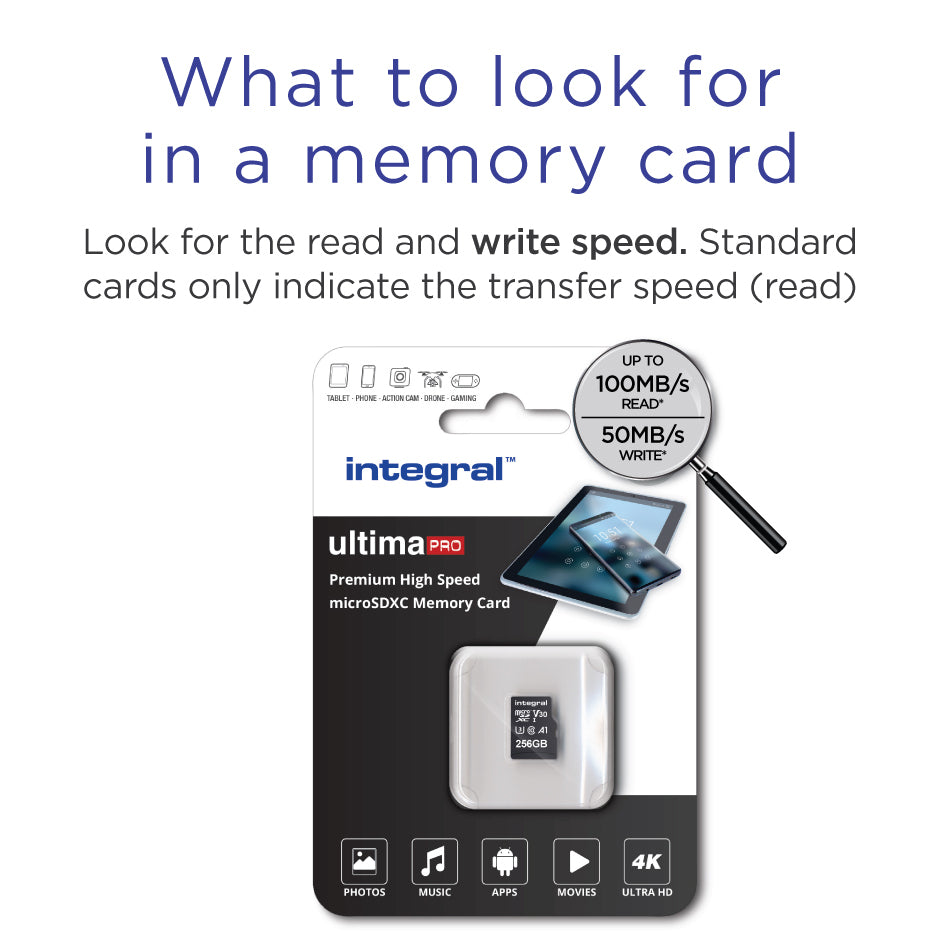 Premium HS microSDHC/XC V30 UHS-I 256GB