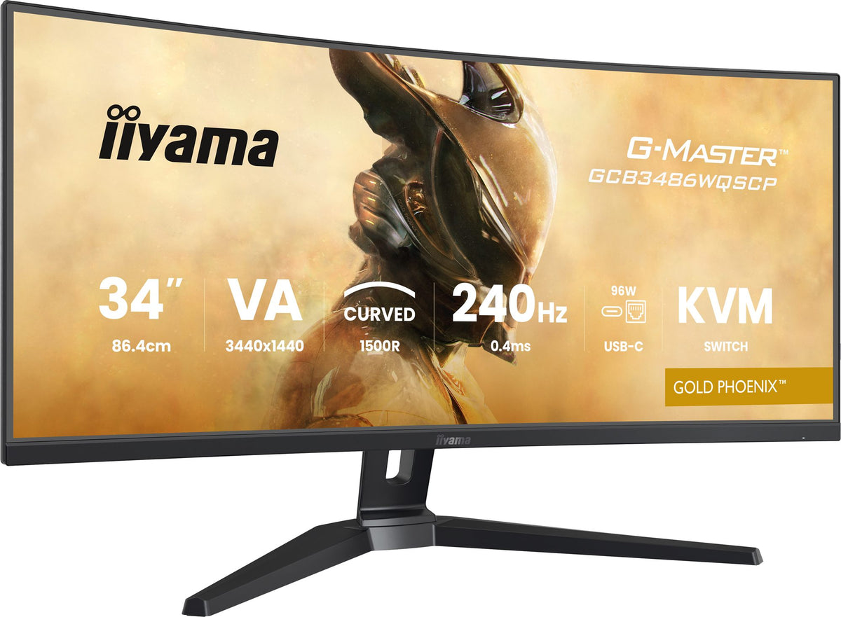 GCB3486WQSCP-B1 34" UW VA-Curved Gaming