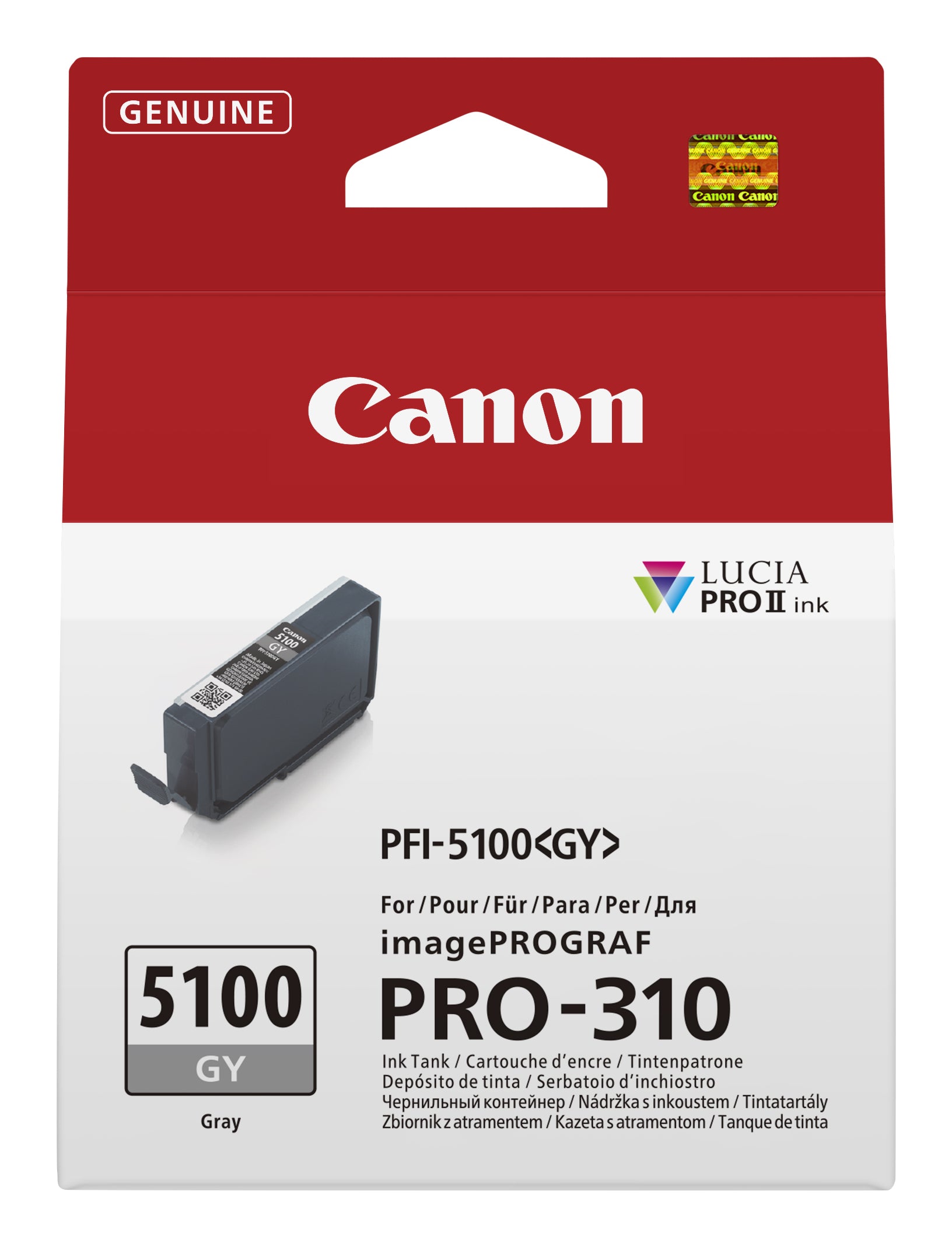 CANON PFI-5100 SERIES Grey ink tank