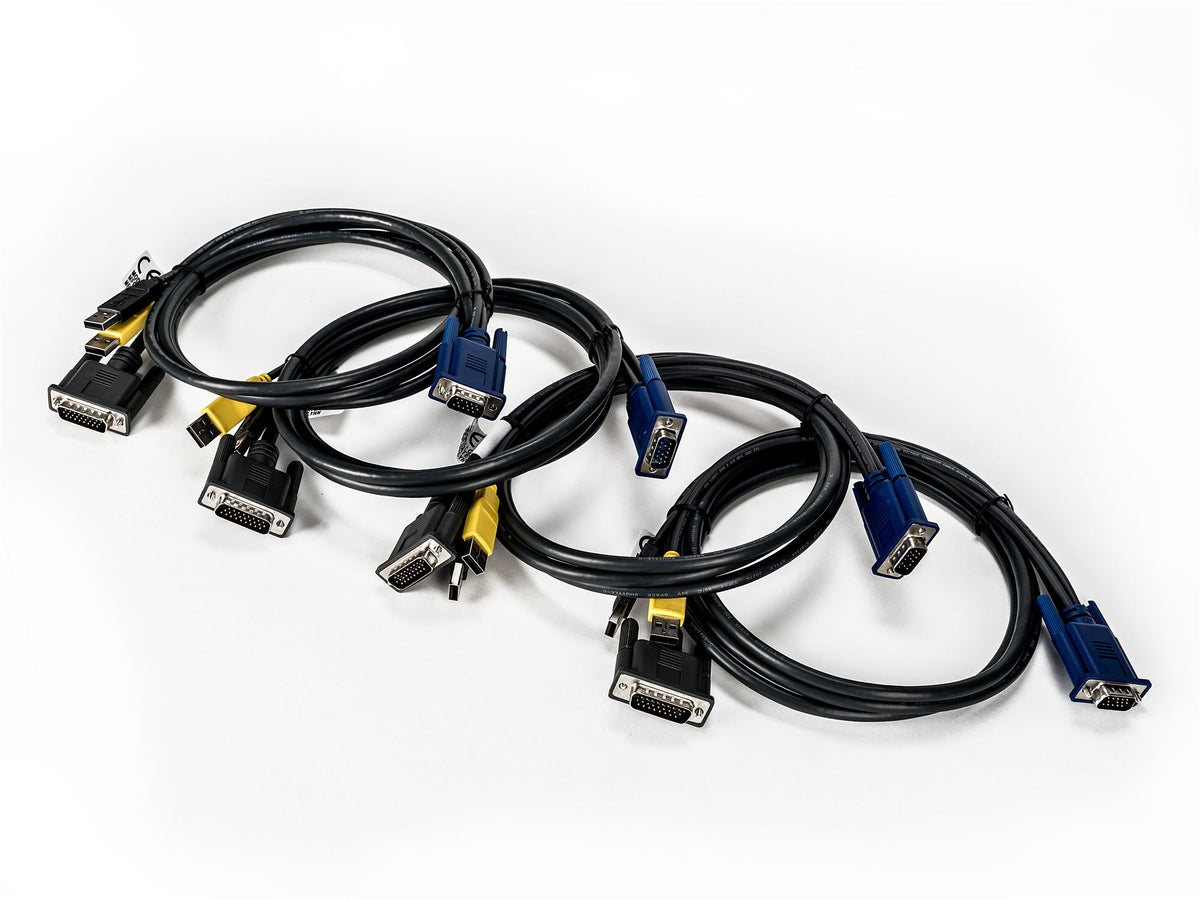 6-foot 26-pin to VGA 4-cable bundle