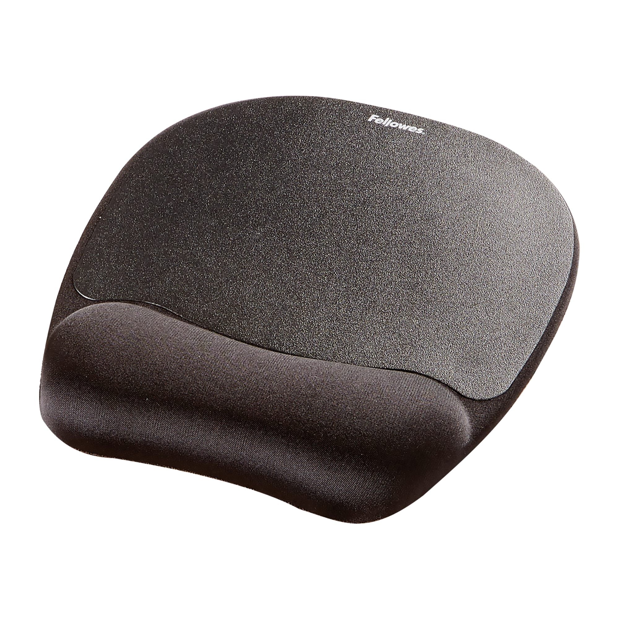 FELLOWES Tapis de souris repose poignet Mousse Mémoire de forme Noir