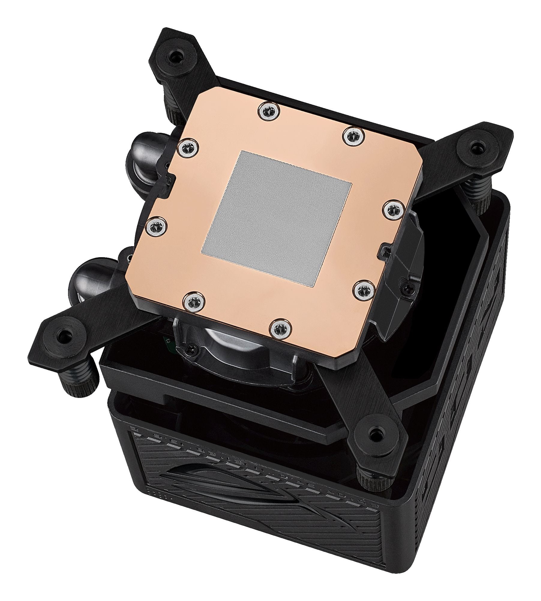 ASUS ROG Ryujin III 360 ARGB Extreme all-in-one liquid CPU cooler with Aseteks Emma Gen8 V2 pump