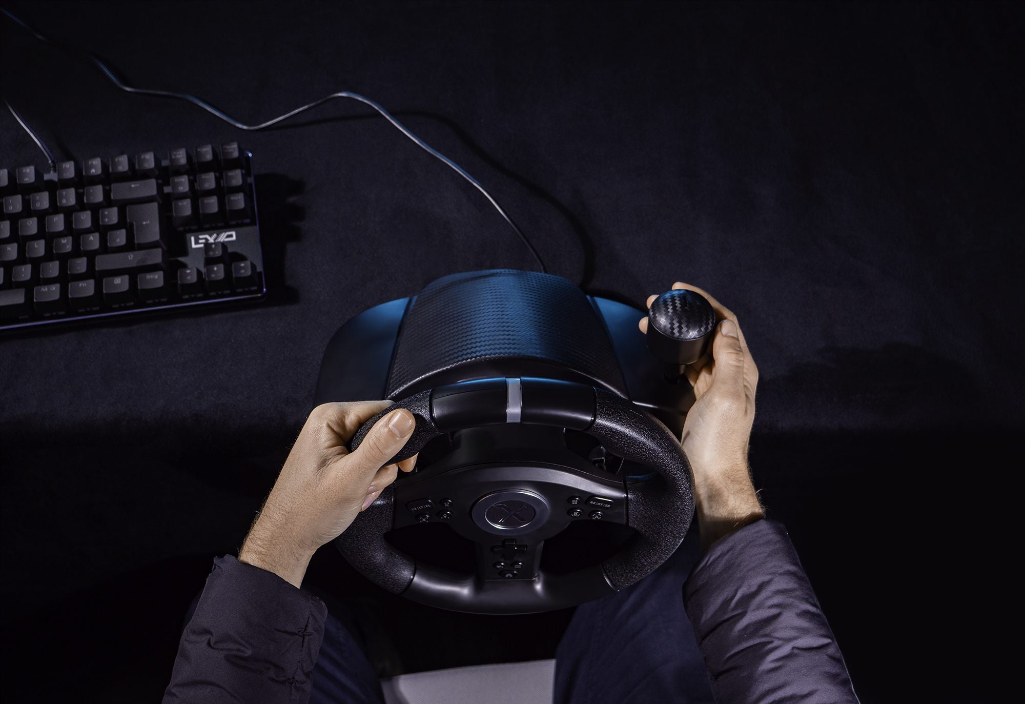 LEXIP - XDRIVE-350 MULTIPLATFORM STEERING WHEEL