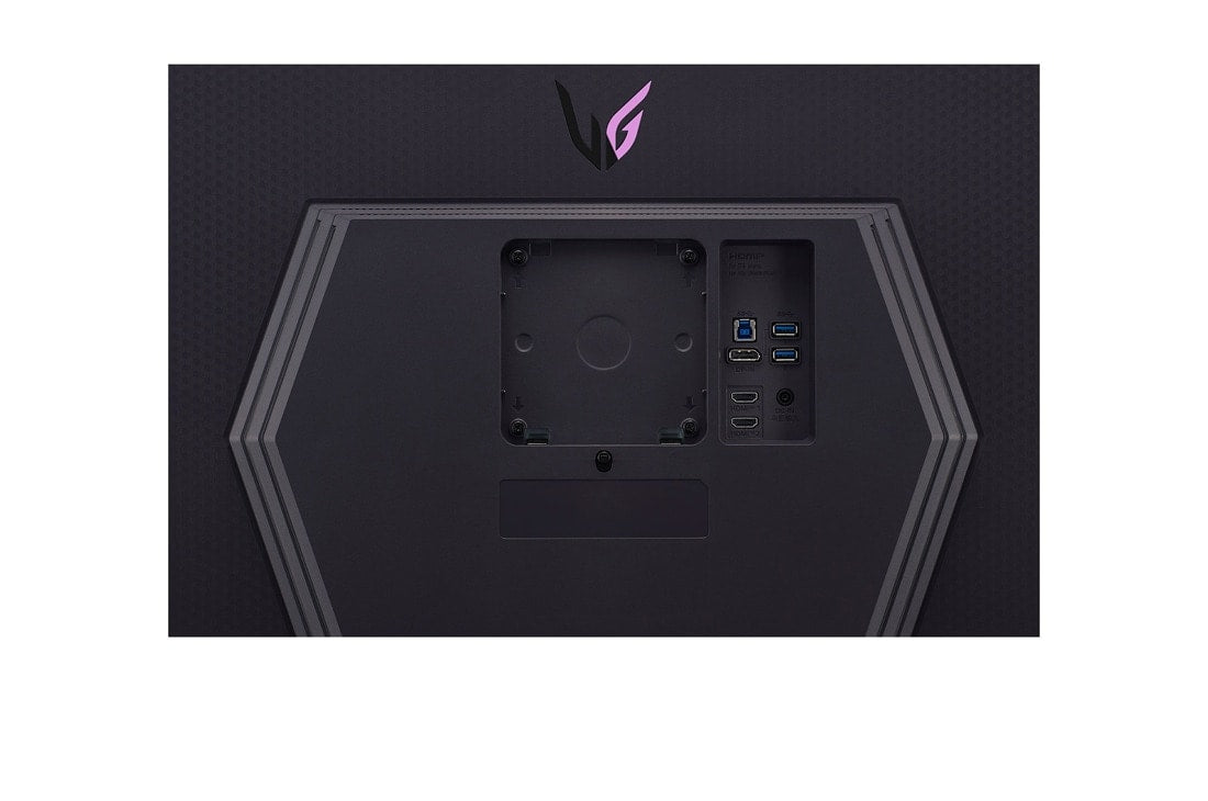 "LG 27GR93U-B écran plat de PC 68,6 cm (27"") 3840 x 2160 pixels 4K Ultra HD LED Noir, Gris, Violet"