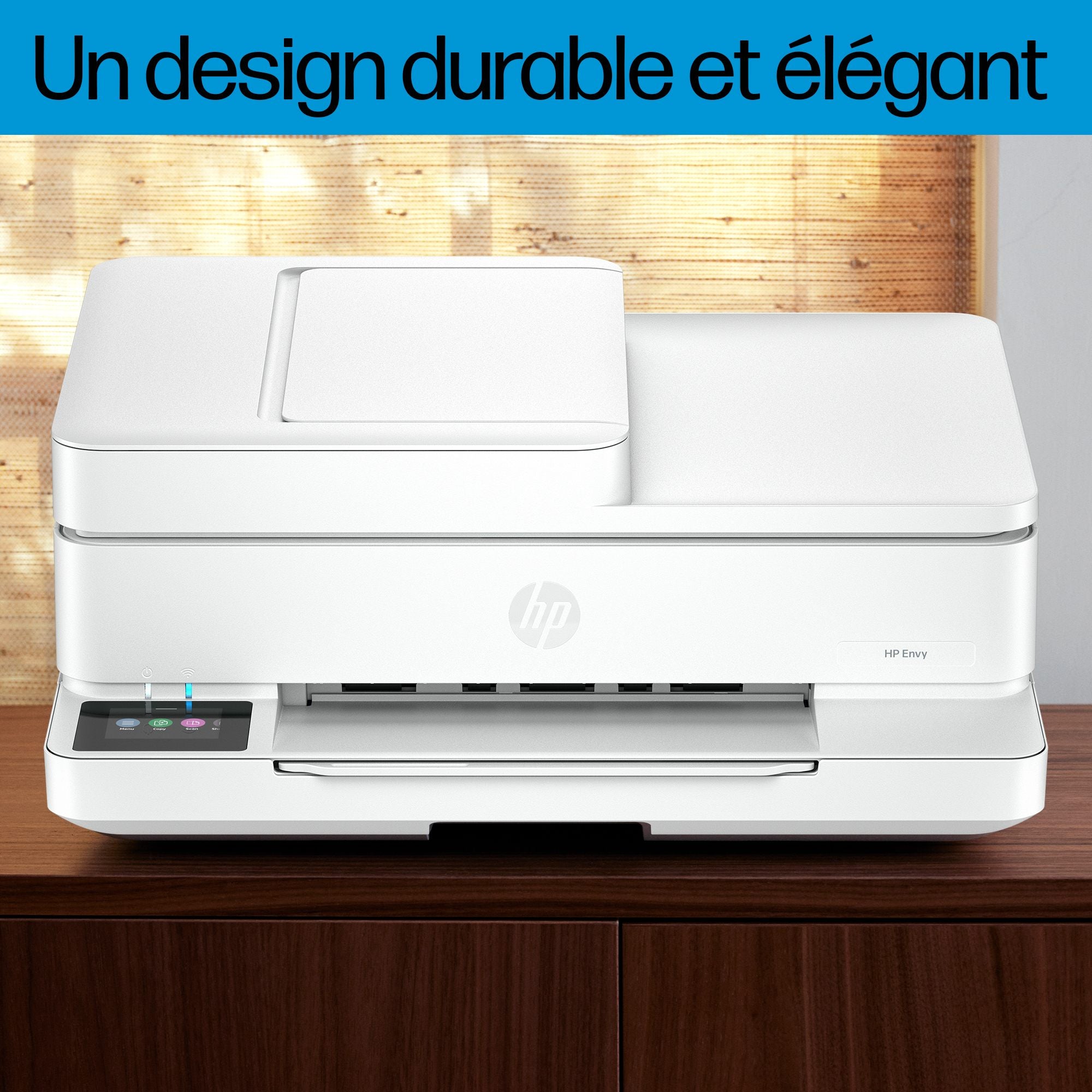 HP ENVY 6530e All-in-One MFP colour inkjet 216x297mm A4 8ppm Copy 10ppm Print 100sheets Wi-Fi USB White