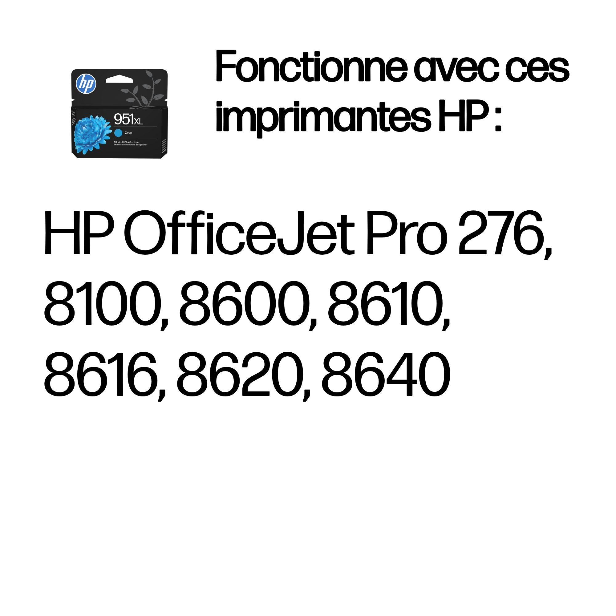 HP 951XL original Ink cartridge CN046AE BGX cyan high capacity 1.500 pages 1-pack Officejet