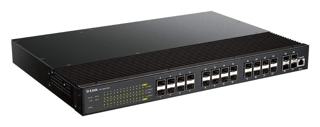 24 Ports SFP 4 Port 10G SFP+Single AC
