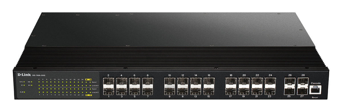 24 Ports SFP 4 Port 10G SFP+Single AC